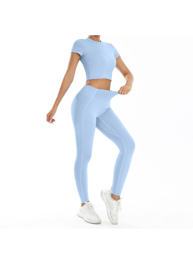 عام 2 قطعة اليوغا مجموعة الصالة الرياضية الملابس الرياضية اليوغا الدعاوى للنساء - Image 2