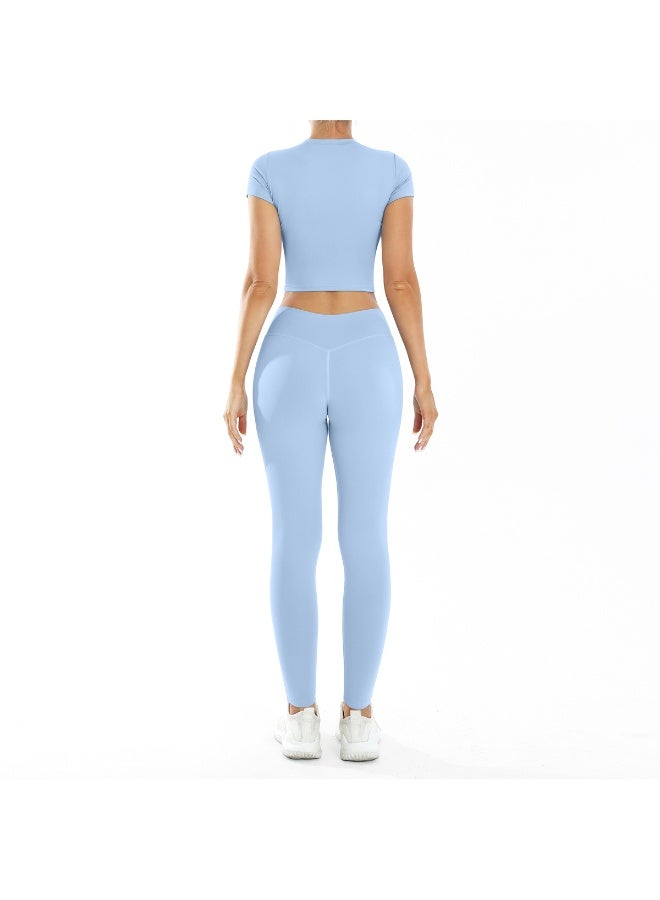 عام 2 قطعة اليوغا مجموعة الصالة الرياضية الملابس الرياضية اليوغا الدعاوى للنساء - Image 3