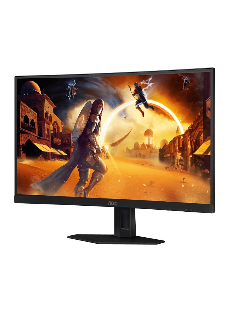 AOC 27" Inch C27G4ZE Curved Gaming Monitor Full HD 1920x1080, HDR10, VA Panel Type, 280Hz Refresh Rate, 0.3ms Response Time, Adaptive Sync Technology | Black & Red BLACK &RED - Image 2
