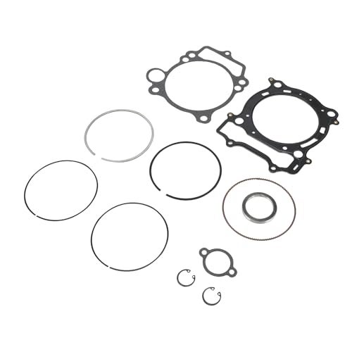 Wacece Cylinder Head Piston Gasket Top End Engine Rebuild Kit 95mm Bore 13.5:1 for YFZ 450 YFZ450 2004-2013 WR450F 2003-2006 YZ450F 2003-2005 - Image 3