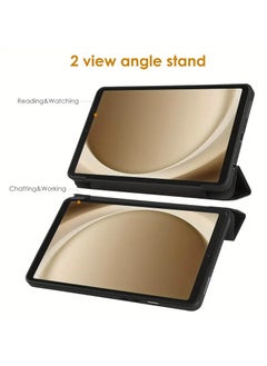 HEXABEX Samsung Tab A9 Plus 11" Case Cover, Protective Smart Flip Case/Cover for Samsung Galaxy Tab A9Plus X210/X216 11" Black  - Image 3