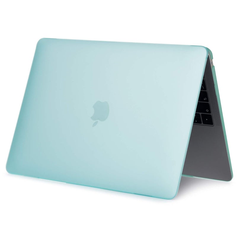 GIOIA BAZAAR Case for MacBook, Plastic Hard Shell Case Cover Compatible with MacBook Air 13 inch (2020 2019 2018 Release) M1 A2337 A2179 A1932 with Retina Display & Touch id (Matt Green) - Image 3