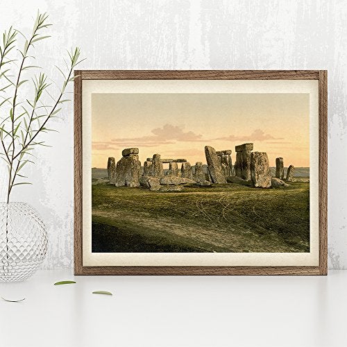 Lone Star Art Vintage Stonehenge Print - 11x14 Unframed Print - Great Gift for History Buffs and Home and Office Decor Under $15 - Image 3