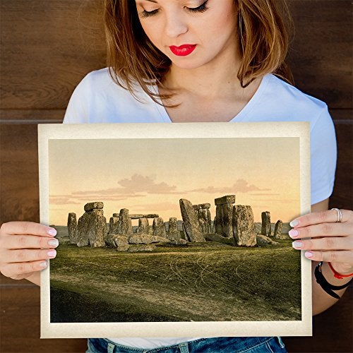 Lone Star Art Vintage Stonehenge Print - 11x14 Unframed Print - Great Gift for History Buffs and Home and Office Decor Under $15 - Image 5