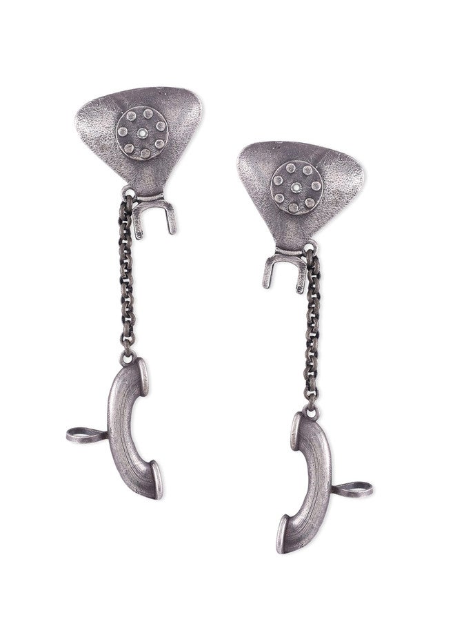 Binnis Wardrobe Contemporary Silver-Plated Ear Cuff Earrings - Image 3