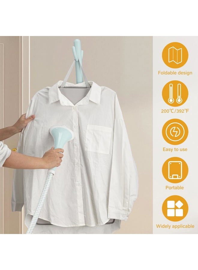 Shouken Steamer Board for Clothes with Ironing Gloves,Stand for Steaming Clothes,Steamer Pad,Hanging Ironing Board,Clothes Steamer Board,Steamer for Clothes,Hanging Steam Iron Pad - Image 3