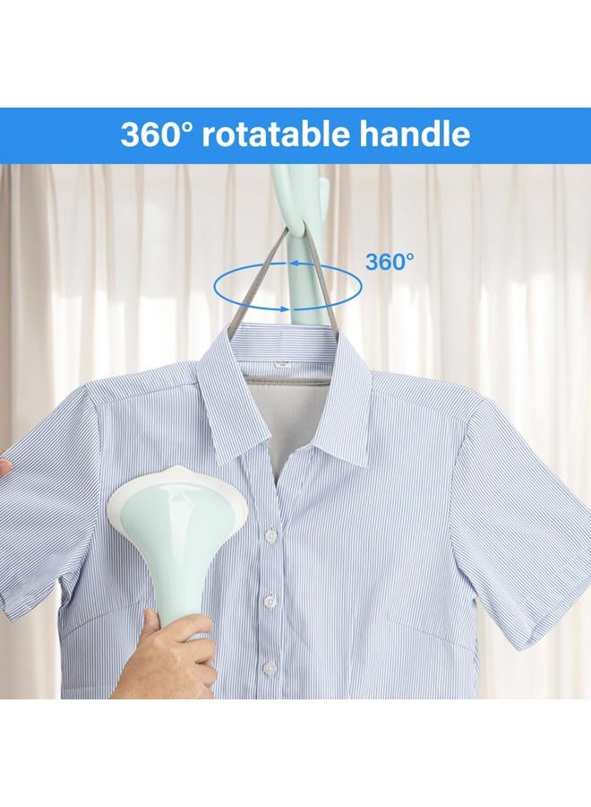 Shouken Steamer Board for Clothes with Ironing Gloves,Stand for Steaming Clothes,Steamer Pad,Hanging Ironing Board,Clothes Steamer Board,Steamer for Clothes,Hanging Steam Iron Pad - Image 5