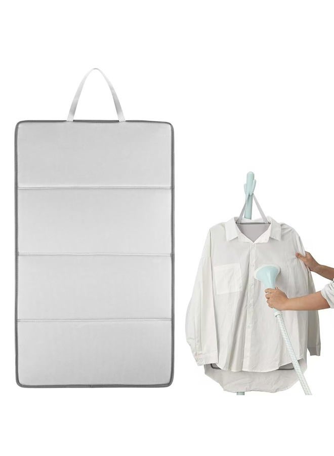 Shouken Steamer Board for Clothes with Ironing Gloves,Stand for Steaming Clothes,Steamer Pad,Hanging Ironing Board,Clothes Steamer Board,Steamer for Clothes,Hanging Steam Iron Pad - Image 1