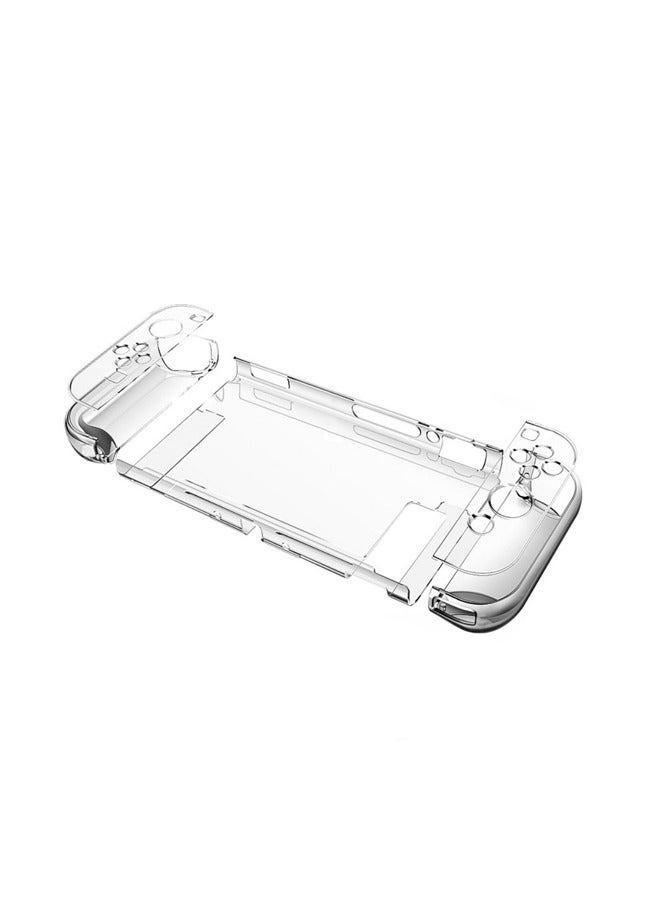 Protective Case Cover For Nintendo Switch, Crystal Clear Protective Case Shockproof and Scratchproof with Stand Function Cover - Image 2
