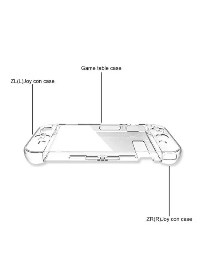 Protective Case Cover For Nintendo Switch, Crystal Clear Protective Case Shockproof and Scratchproof with Stand Function Cover - Image 3