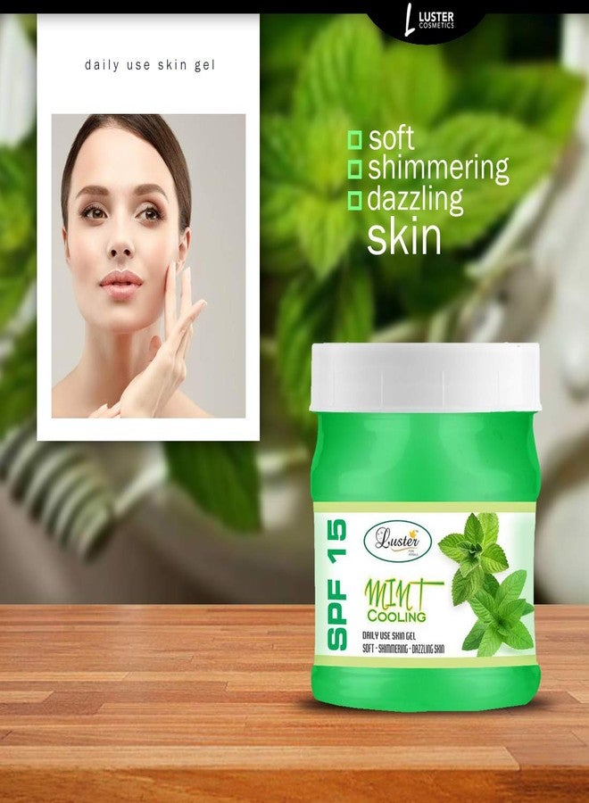 لاستر جل لستر مينت للبشرة | جل تدليك | مصنوع من مكونات طبيعية | لبشرة ناعمة ومتألقة | جل للبشرة الجافة والدهنية | للنساء والرجال (خالٍ من البارابين والكبريتات) - 500 مل - Image 5