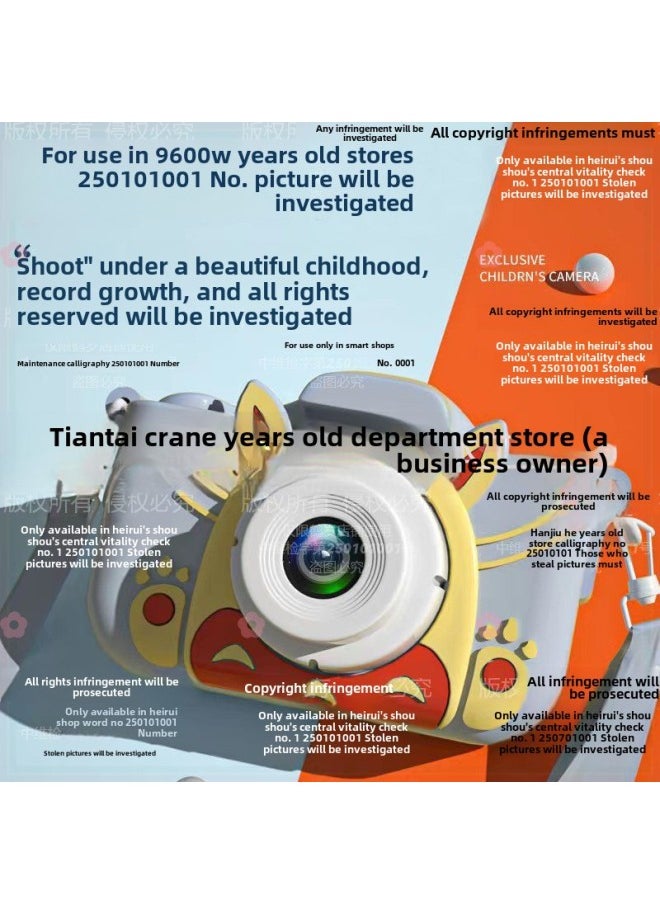 Generic - Photographable Printable Baby Digital Camera Children's Camera Toy Boys And Girls Birthday Gift HD Entry-Body Color: Top Version - 9600w Ultra-clear Screen And Super Battery Life - Image 1