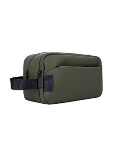 GREEN LION Urban Travel Pouch / Perfect for Home & Travel / Strong Bearing Capacity / Fits More Accessories / Reinforced Handle / Cable Organizer / Multi Ports / Double Polyester - Olive  - Image 1