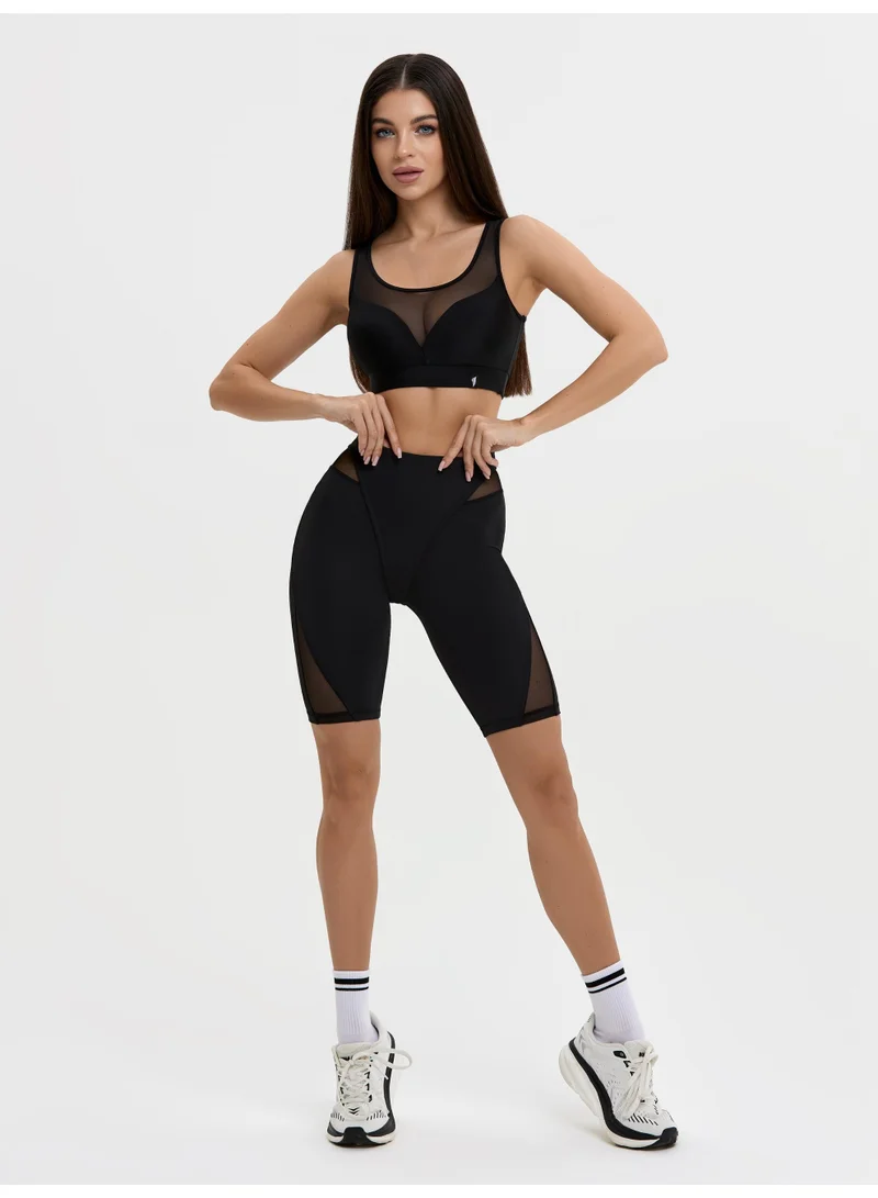 Bona Fide Assmagedon Black Assmagedon High Waist Biker Gym Shorts for Women for Women | Best Price UAE