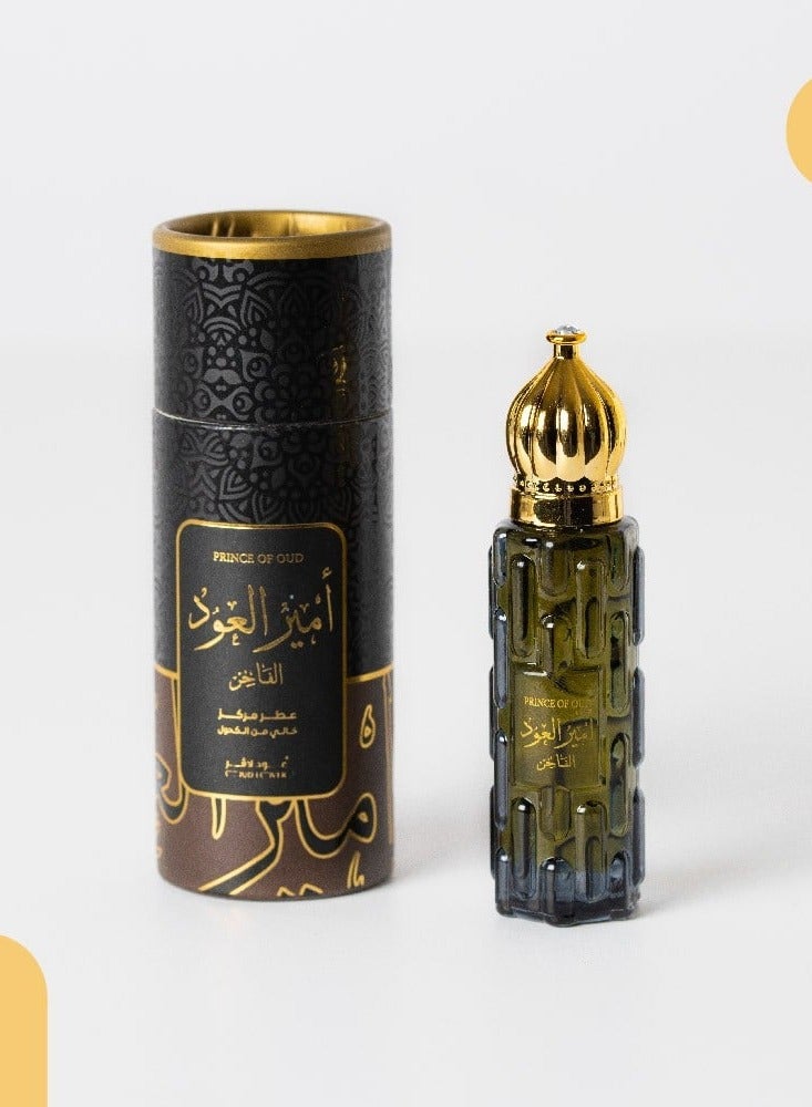 عود لافر رول زيت عطري مركز أمير العود الفاخر 10 مل رائحة شرقية ثابتة تركيبة نقية خالية من الكحول صنع في السعودية - Image 1