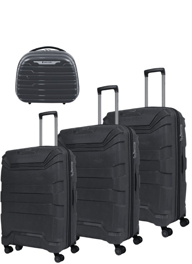 Track - Unbreakable Luggage Set Of 4,Spinner Weels - Image 1