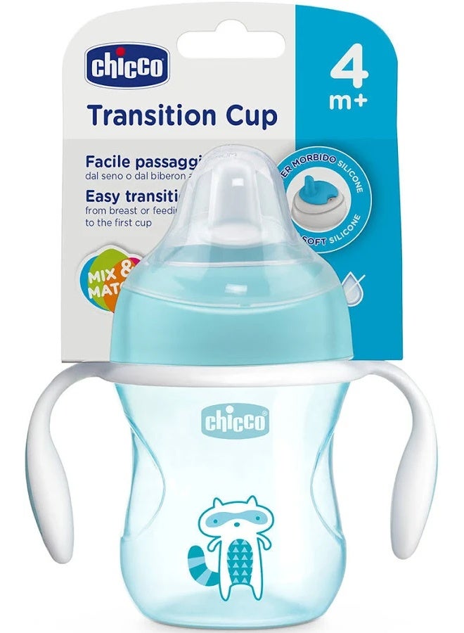 Chicco Mix & Match Transition Cup 4m+ Blue 200ml - Image 4