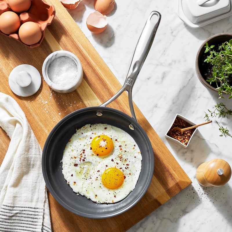 Zwilling مقلاة زويلينغ سبيريت إنرجي 8 بوصة من الفولاذ المقاوم للصدأ والسيراميك غير اللاصق - Image 3