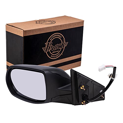 Brock Replacement Driver Power Side Mirror Compatible with 2017 2018 2019 CRV 76258-TLC-B01 - Image 1