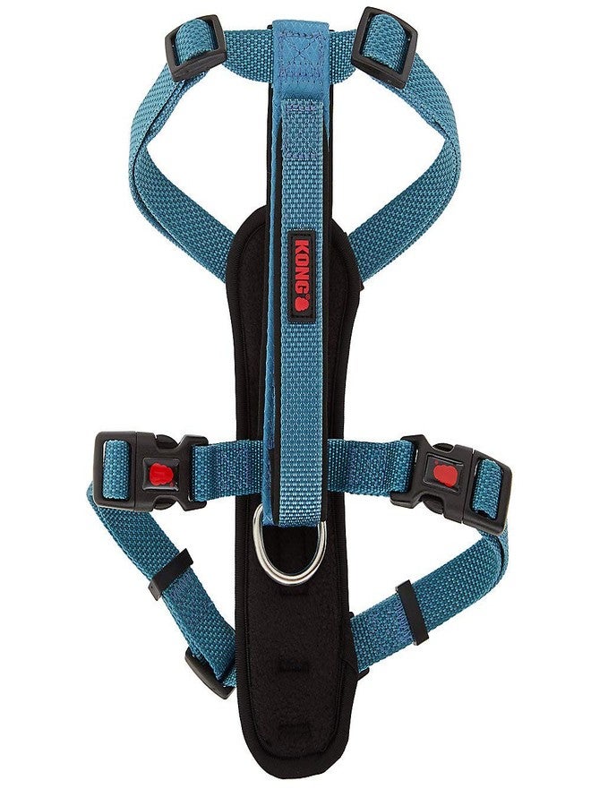 KONG Comfort Padded Harness Blue Small - Image 4