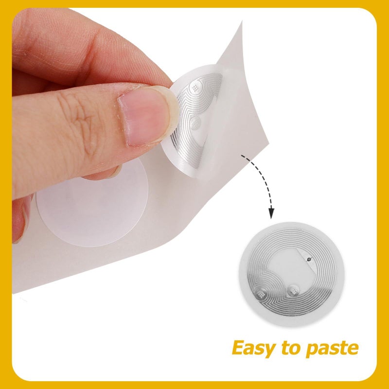 50pcs Blank White NFC Anti Counterfeiting Adhesive Labels 50mm X 50mm For Product Authentication And Industrial Use - Image 5