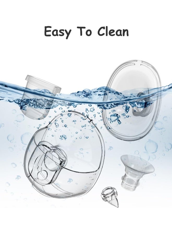 Gowing قطع غيار مضخة الثدي القابلة للارتداء، كوب جمع الحليب، متوافق مع مضخة الثدي القابلة للارتداء S32 - Image 5