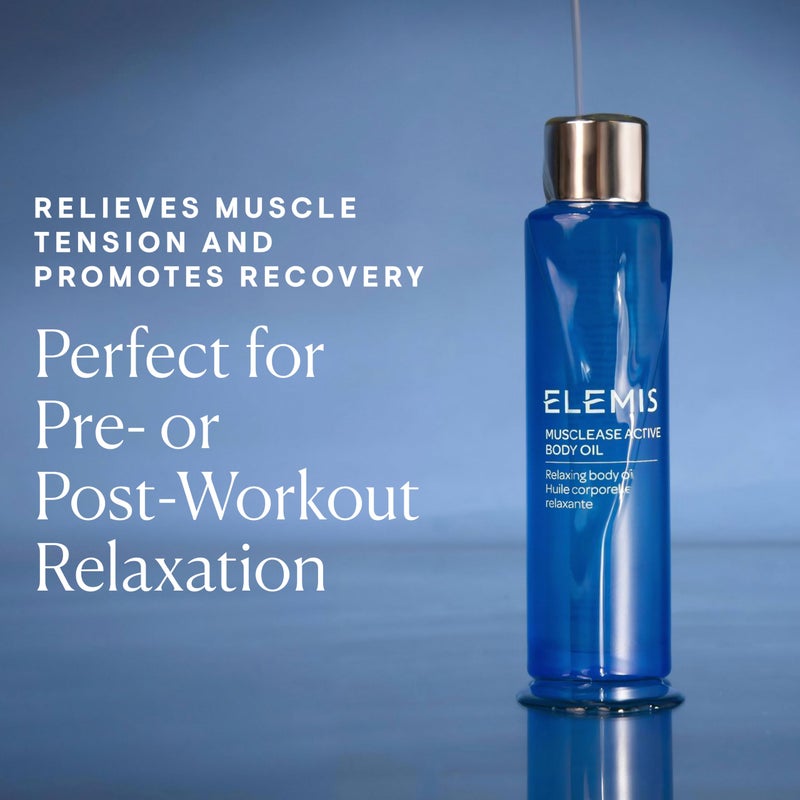 ELEMIS Active Body Concentrate Musclease 100ml, Revitalizing Massage Oil for Tired, Aching Muscles - Image 5