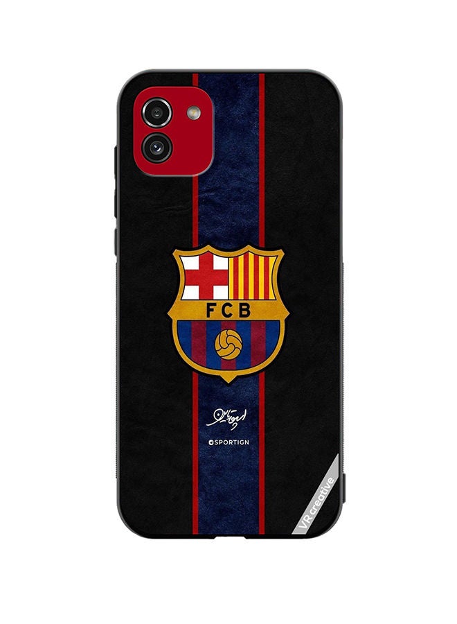 VR CREATIVE Protective Case Cover For Samsung Galaxy A03 Fcb Design Multicolour - Image 1