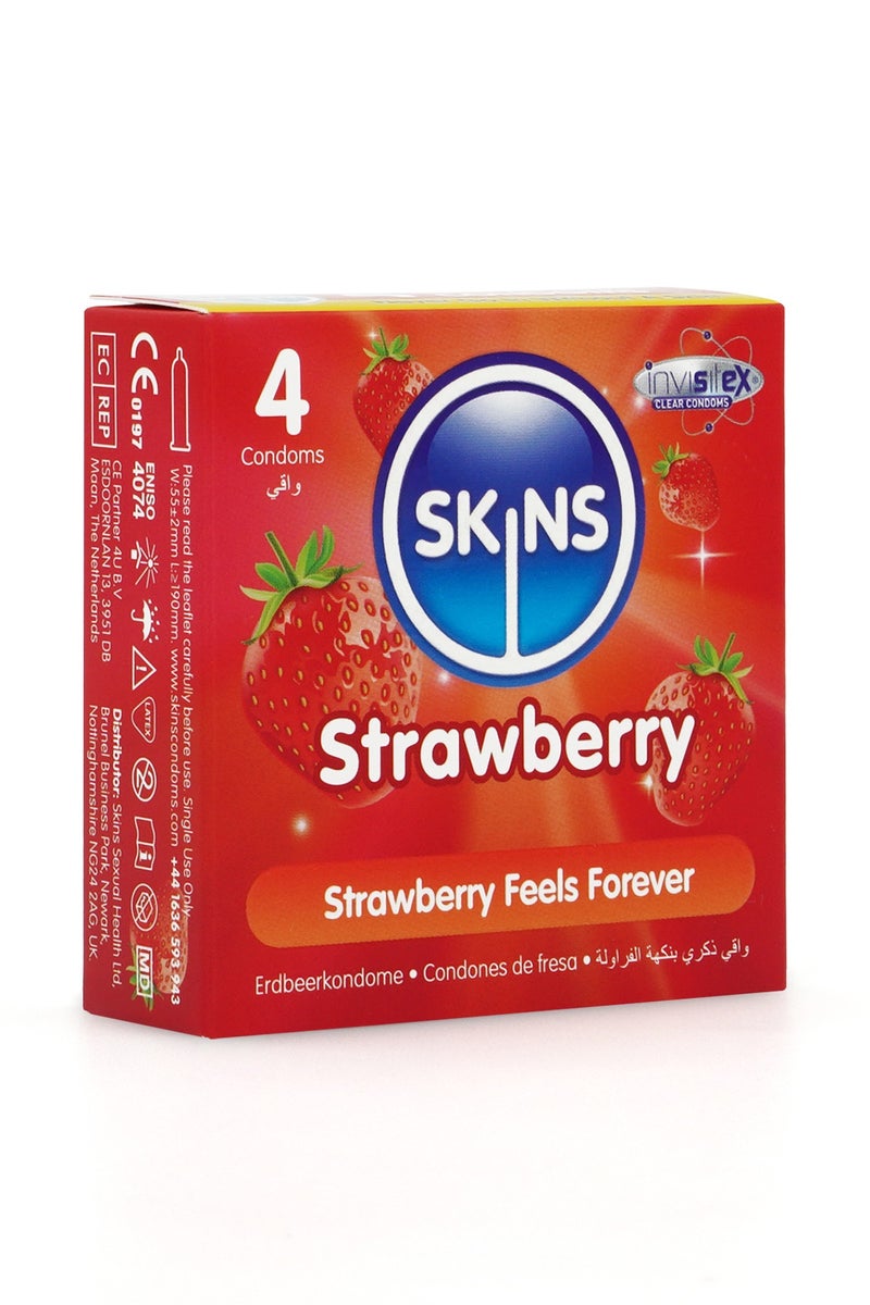Skins Strawberry 4 Pack - Image 3