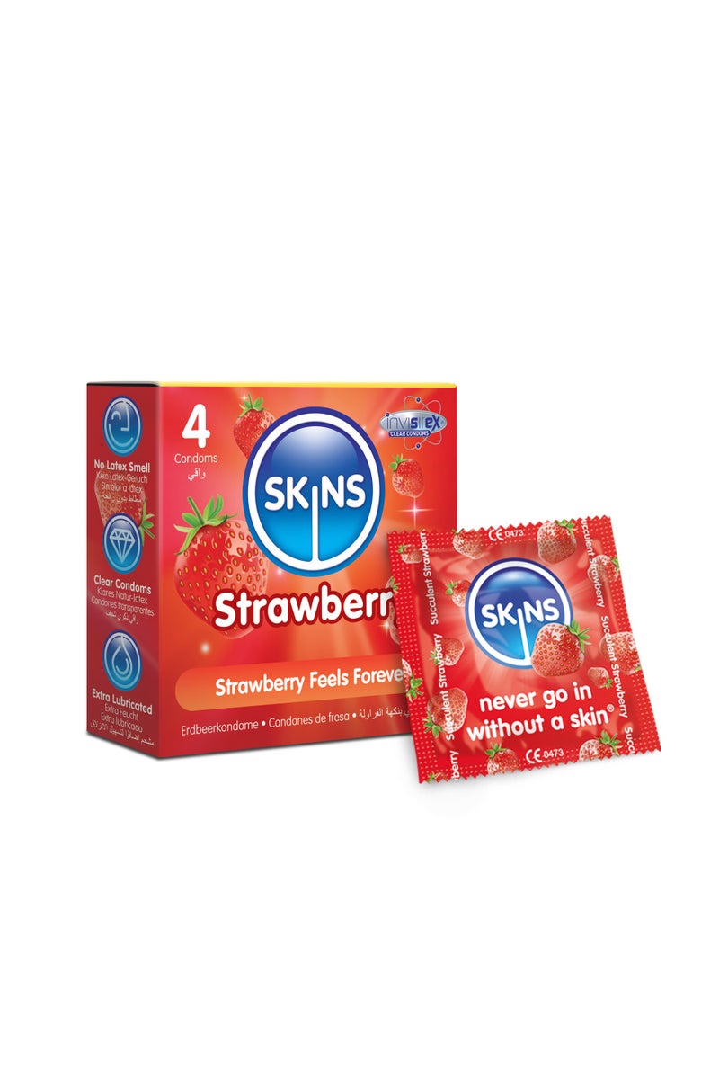 Skins Strawberry 4 Pack - Image 2