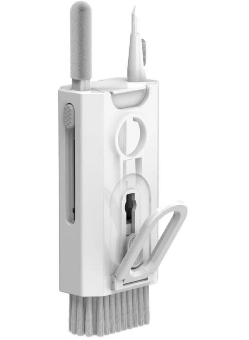 Gravity 8 in 1 Electronic Cleaner kitÔºåLaptop Screen Keyboard Cleaner Kit, Brush Tool for Tablet, Computer, PC Monitor,TV Camera Lens ÔºåMobile Phone Holder. (White) - Image 1