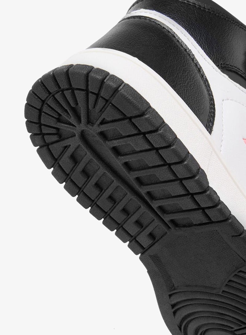 Oaklan by Shoexpress Panelled High Top Sneakers with Hook and Loop Closure - Image 5