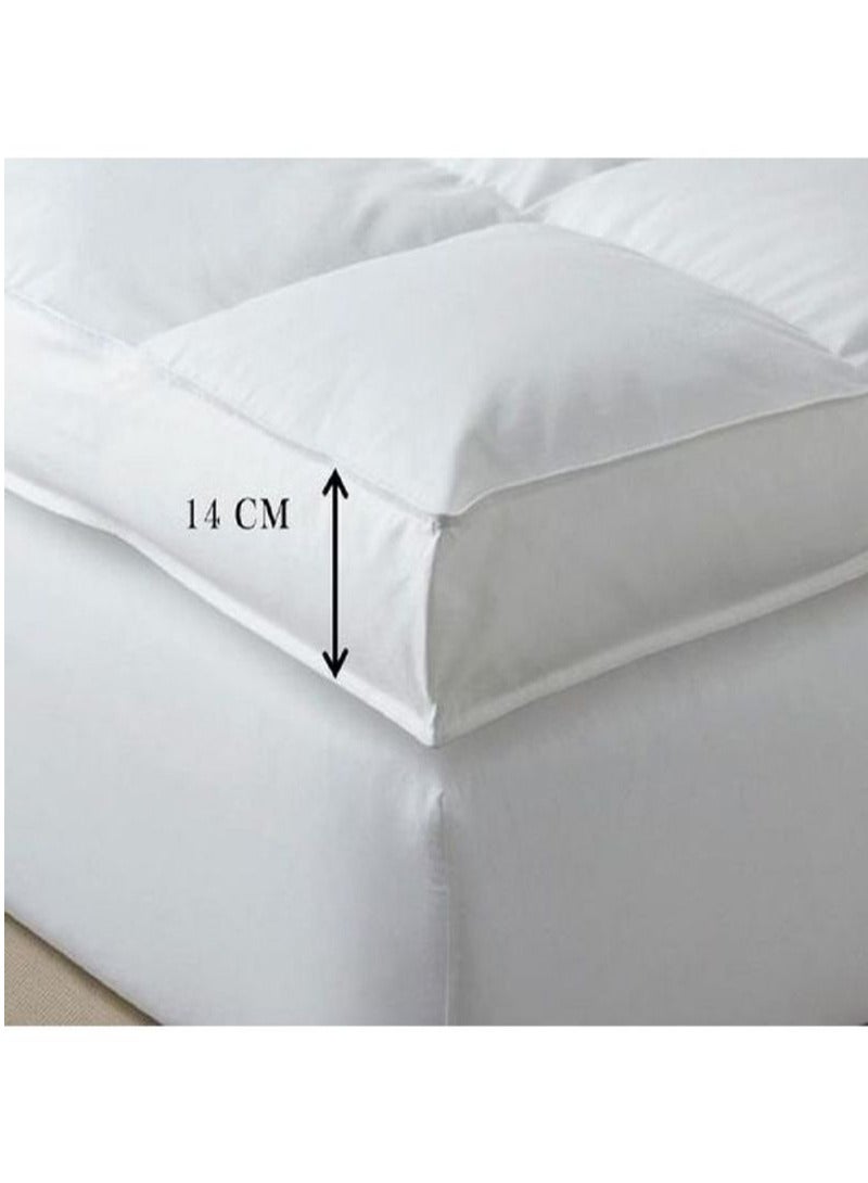 Mattress Toppers 100% Cotton 14 cm in Size Available in all Types of Filtration  - Image 3