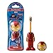 Brush Buddies Marvel Iron Man Kids Toothbrush Soft Rounded Bristles Poppin Fun Superhero Toothbrush Cover - Image 1