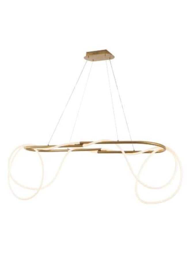 Braid Modern LED Linear Chandelier