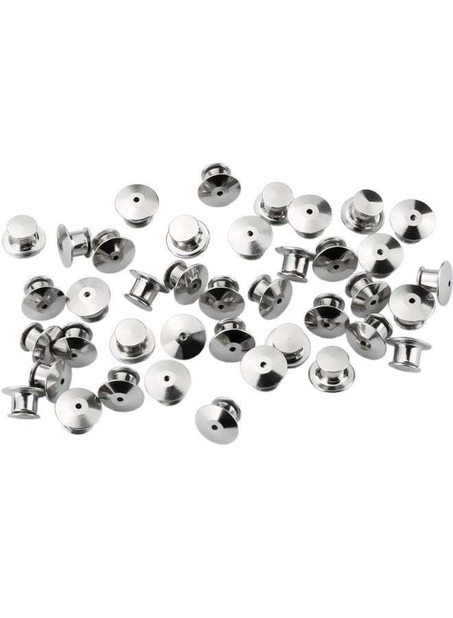 SUBANG 30 Pieces Metal Pin Backs Locking Pin Keepers Locking Clasp with Storage Case - Image 5