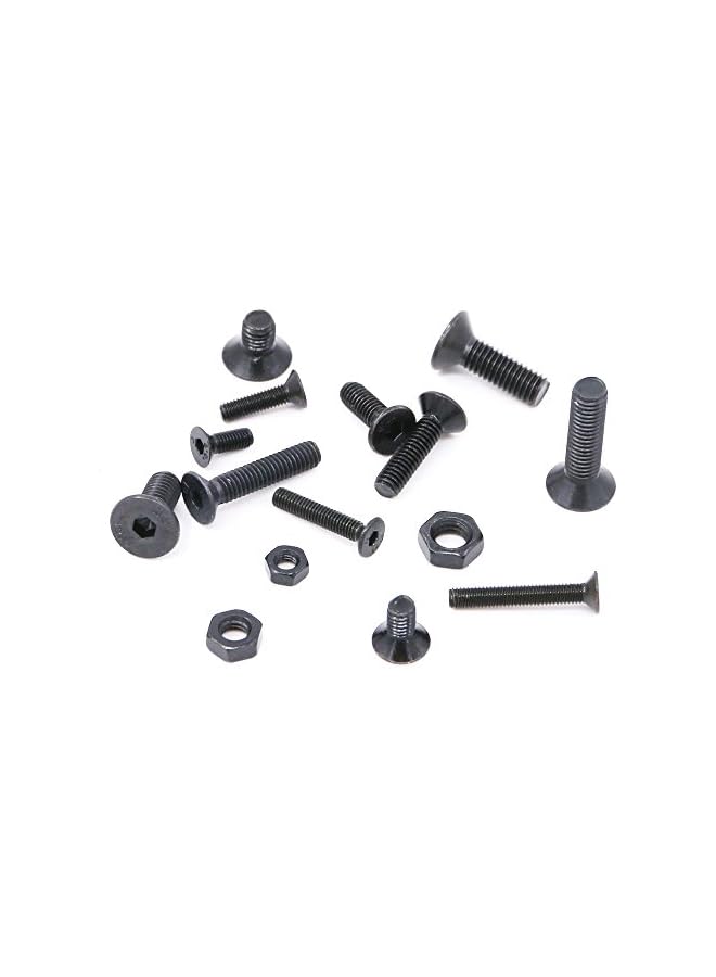 Hilitchi 460-Piece M3 M4 M5 Hex Head Bolt Socket Cap Screws Nuts Assortment Kit 12.9 Grade Alloy Steel HFSY-460 - Image 5