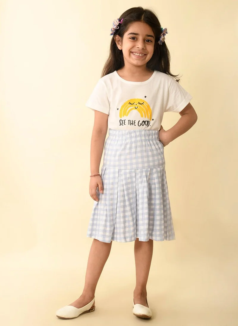 LILPICKS White Black Girls Wear Clothing set