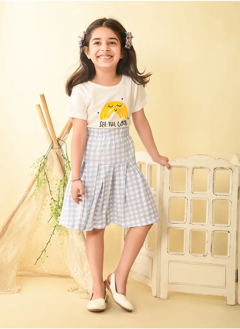 LILPICKS White Black Girls Wear Clothing set