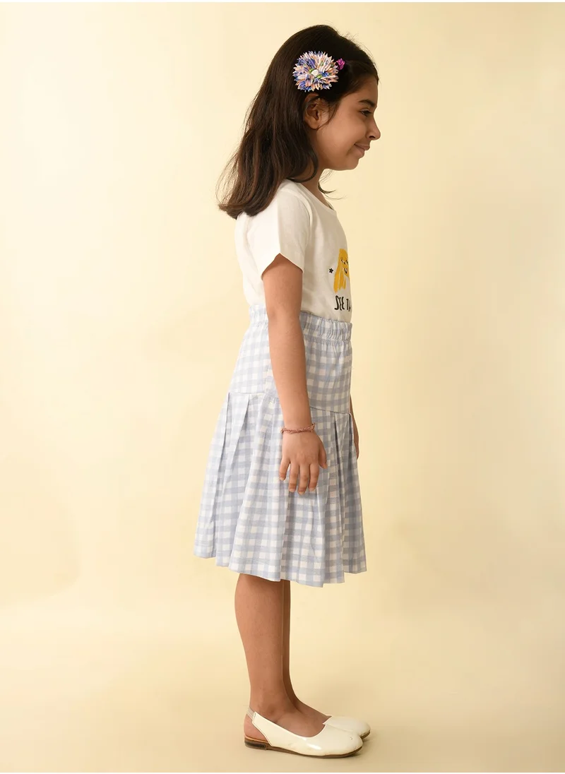 LILPICKS White Black Girls Wear Clothing set