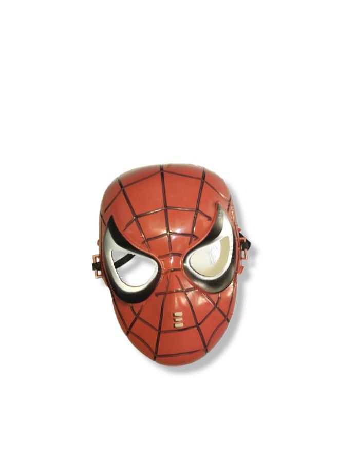 Spider-Man Costume for Kids with Plastic Mask – Size M for Ages 4 to 6 Years - Image 3