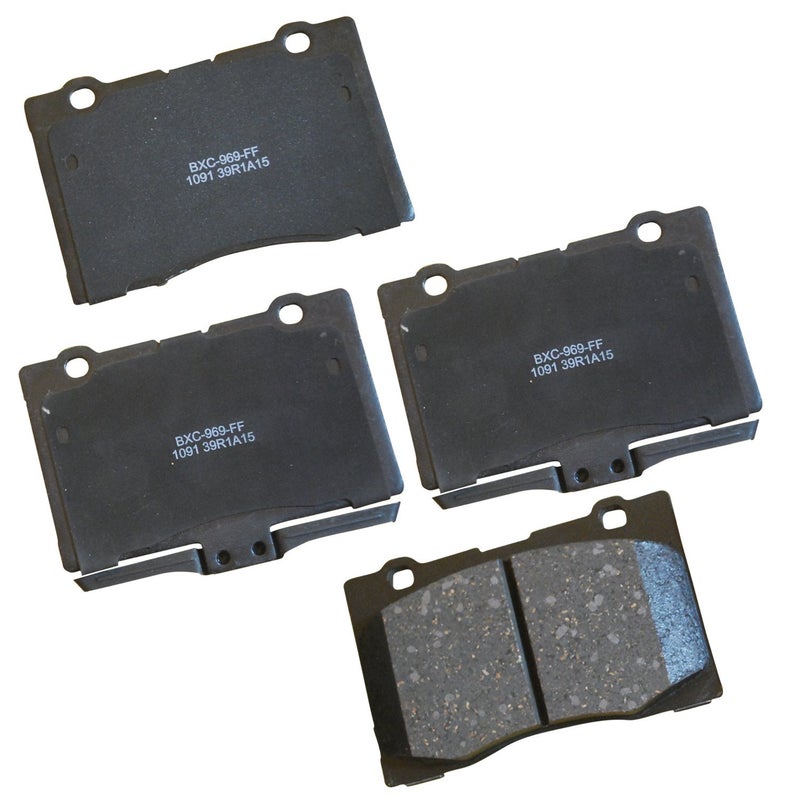 بنديكس وسادات فرامل أمامية سيراميكية Bendix Premium SBC1091 لسيارة Acura RL موديلات 2012-2005 - Image 1