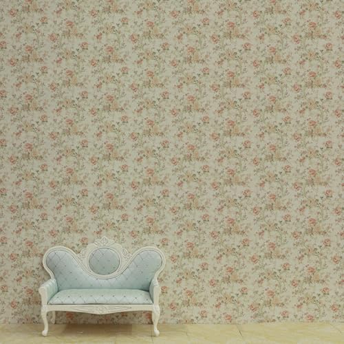 iLAND Dollhouse Wallpaper Nice 112 Scale Accessories 16 Scale Accessories for DIY Dollhouse Dcor 39 157inch Beautiful Doll House Wall Paper wHarmonious Proportions Realistic Touch - Image 5