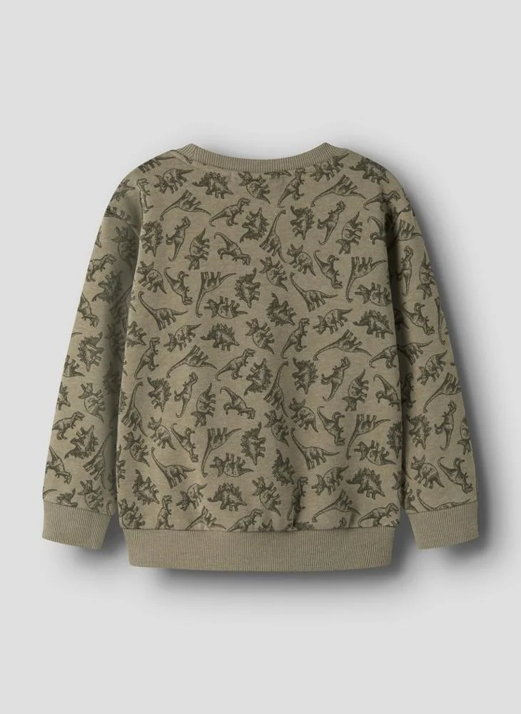 Name It Kids All Over Printed Pullover Sweatshirt