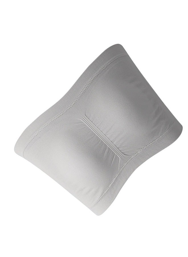 Strapless Women's One Line Thin Invisible Underwear Silver Gray  - Image 3