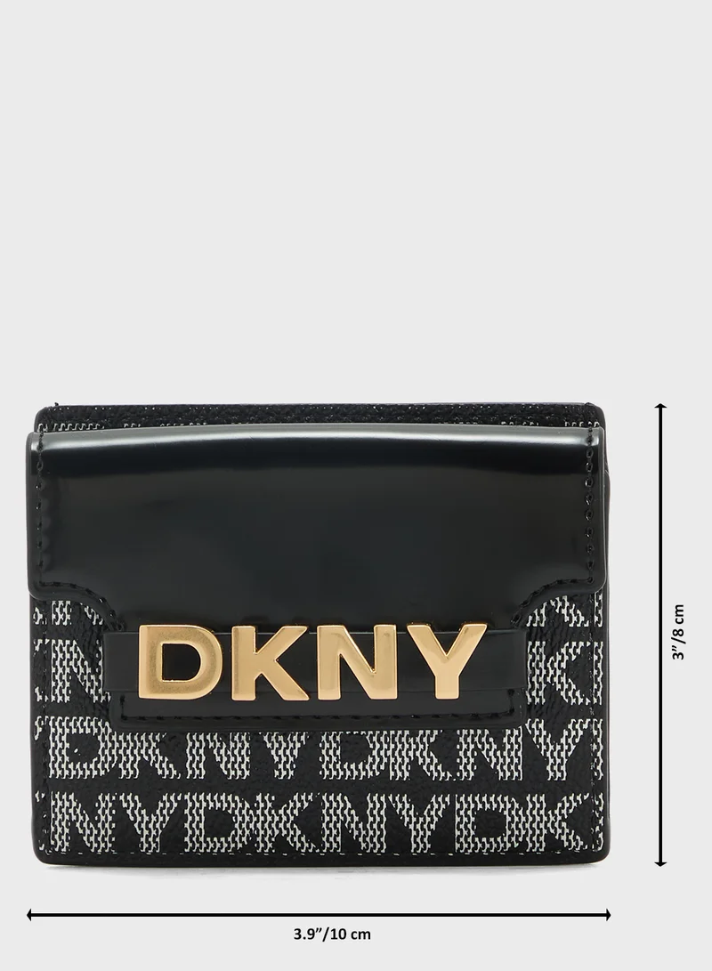 DKNY Logo Avril wallet