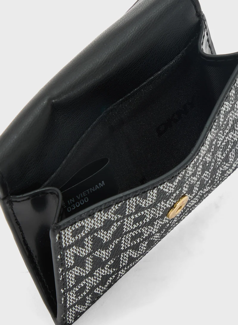 DKNY Logo Avril wallet