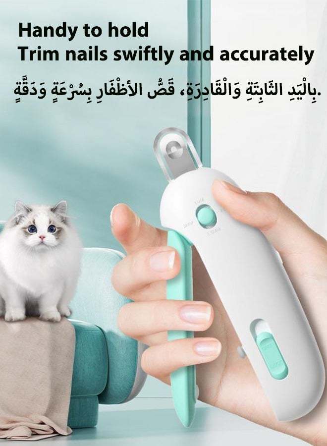 إس كولور فرشاة شعر القط العريس ومقص أظافر القط مع مجموعة ملفات الأظافر للقطط جرو الأليفة الصغيرة العناية بالشعر وتساقط إزالة شعر الأليفة مجموعة مقص العناية بمخلب القط فرشاة بيضاوية للقطط وقاطع الأظافر الانحناء - Image 3