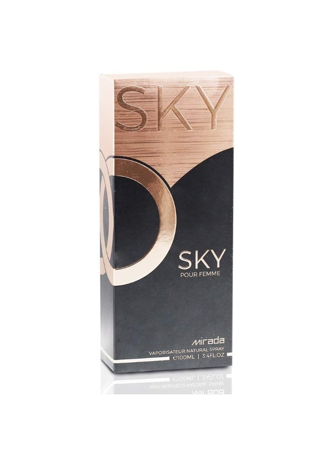 Mirada Sky For Women EDP 100ml - Image 3