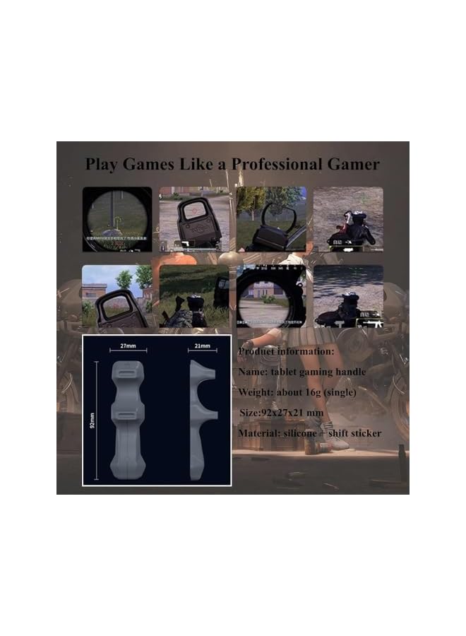 Green Tiger PUBG Controller for Gamepad, Game Controller Gaming Tablet (grey) - Image 5